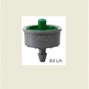 NaanDanJain Heavy Duty Pressure Compensating Barb Button Drippers x100